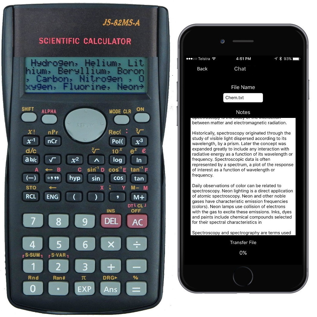 ULTIMATE BLUETOOTH TEXT MESSAGE INTERNET CALCULATOR - Image 4